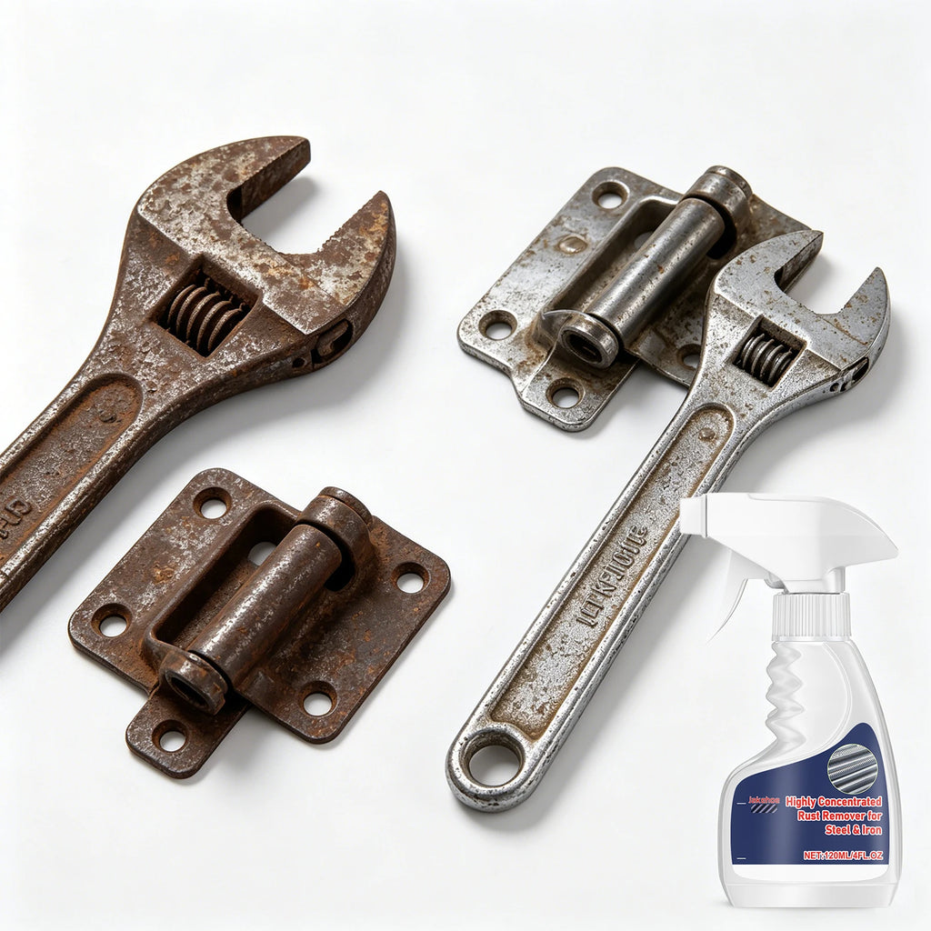 High Concentrated Steel Rust Remover for Steel Iron Bolts, Screws, Fasteners Rust Cleaner Multi-purpose Corrosion Remover Oasis Select