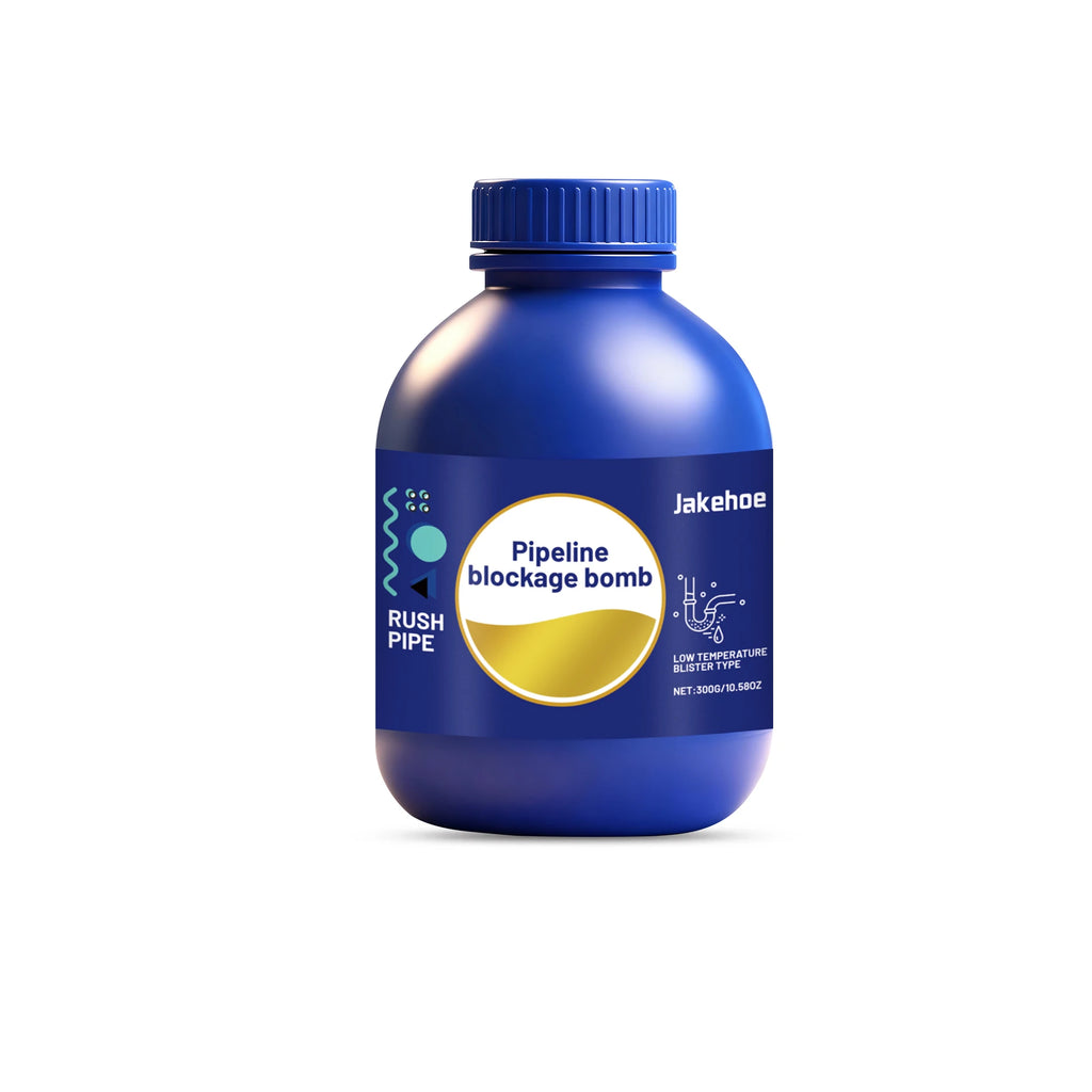Pipeline Blockage Remover Cleaner for Bathroom Kitchen Clogs Dissolves Hair Soap Scum and Grease Household Cleaner Oasis Select 300g