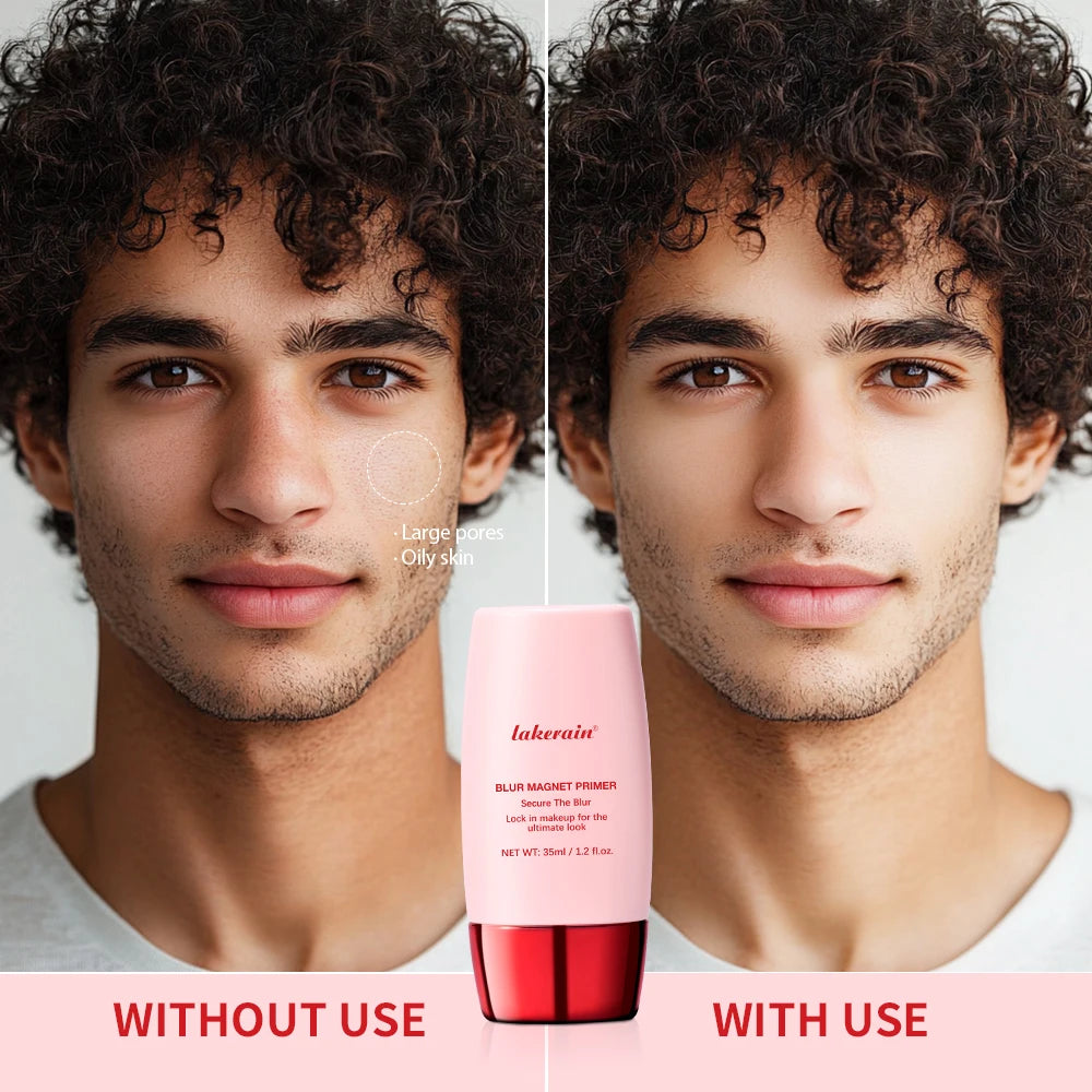Lakerain Blur Magnet Primer Matte Finish Moisturizing Under Makeup Firming Skin Base Smooth Application Light Texture Primer Oasis Select
