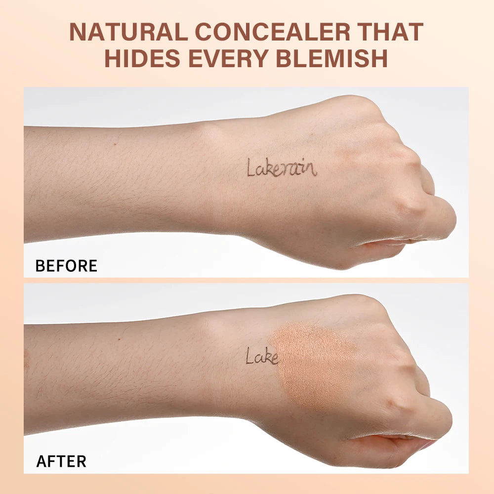 Eye Concealer Conceal & Brighten Dark Circles Nourishing Brightener Full Coverage Eye Bags Color Corrects Korean Cosmetics Oasis Select