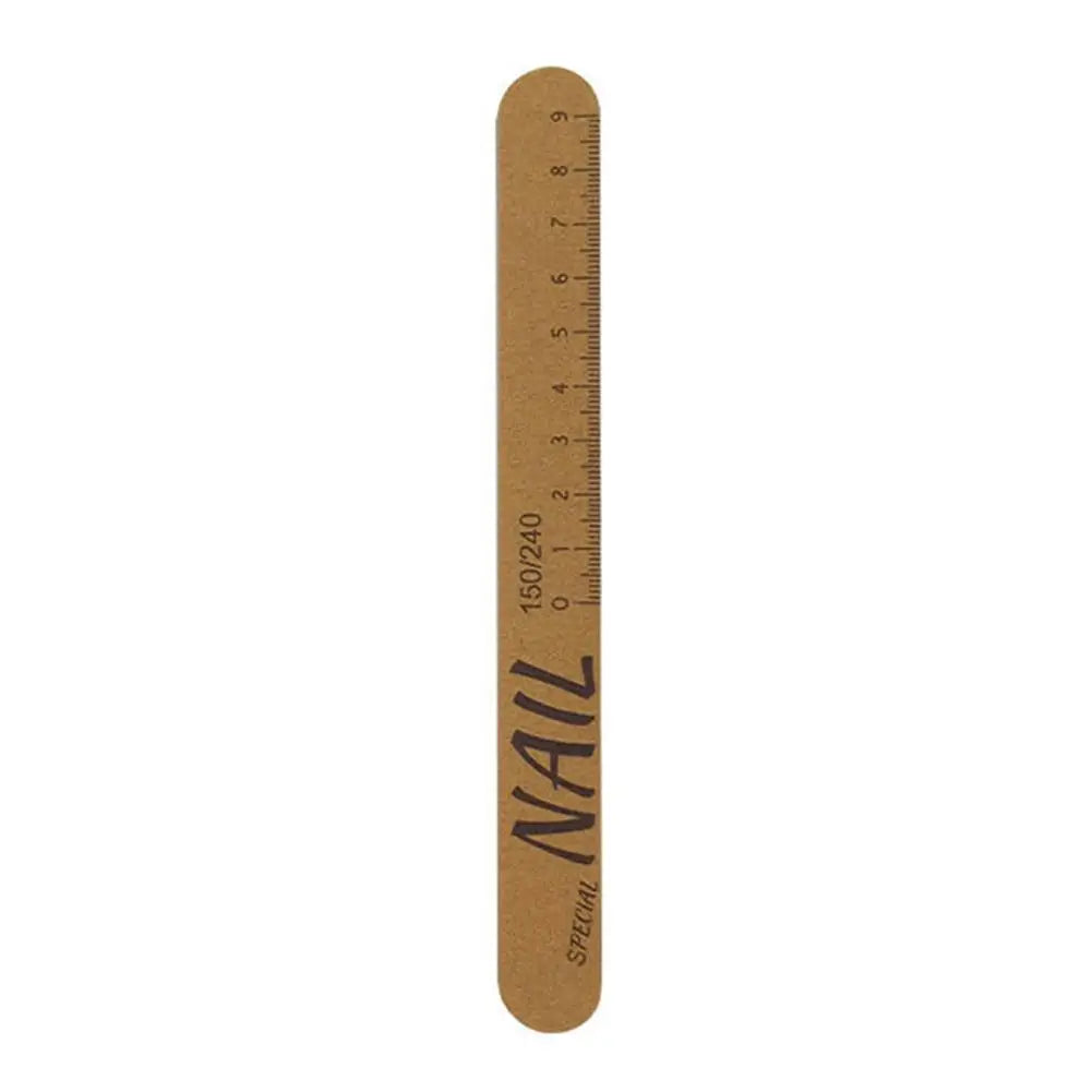 100/150/180/240 Grit Both Sides Nail Files with Scale Line & Reference Graphic, Nail Files for Natural Nails Nail Buffering Tool Oasis Select E 150-240