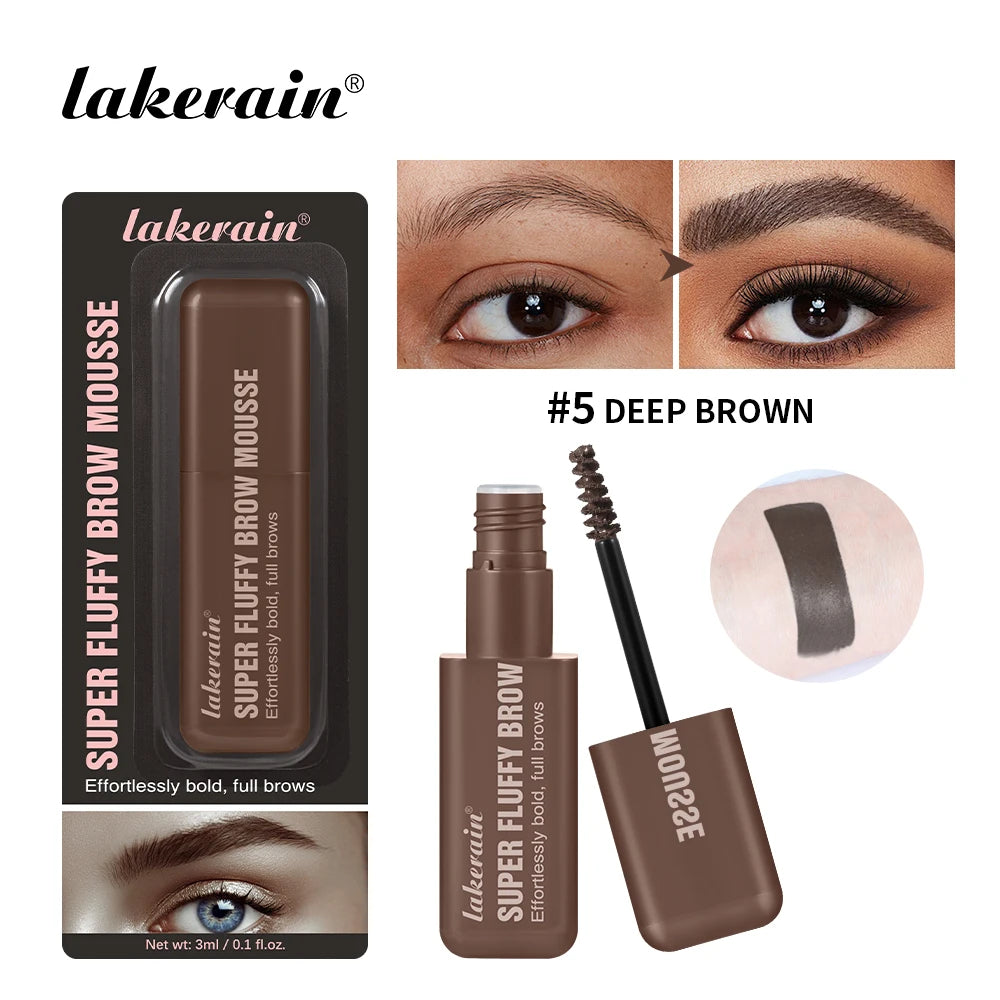 Brow Mousse Super Fluffy High Color Rendering Fill In The Sparse And Vacant Parts of The Eyebrows Smooth Super Fluff Thick Brow Oasis Select color5