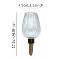 1PC Automatic Drip Irrigation Waterer 350ml Plastic Plant Watering Globes Self Watering Supplies Planter Insert Water Devices Oasis Select White