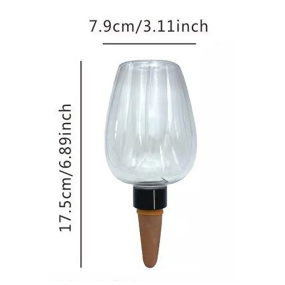 1PC Automatic Drip Irrigation Waterer 350ml Plastic Plant Watering Globes Self Watering Supplies Planter Insert Water Devices Oasis Select White