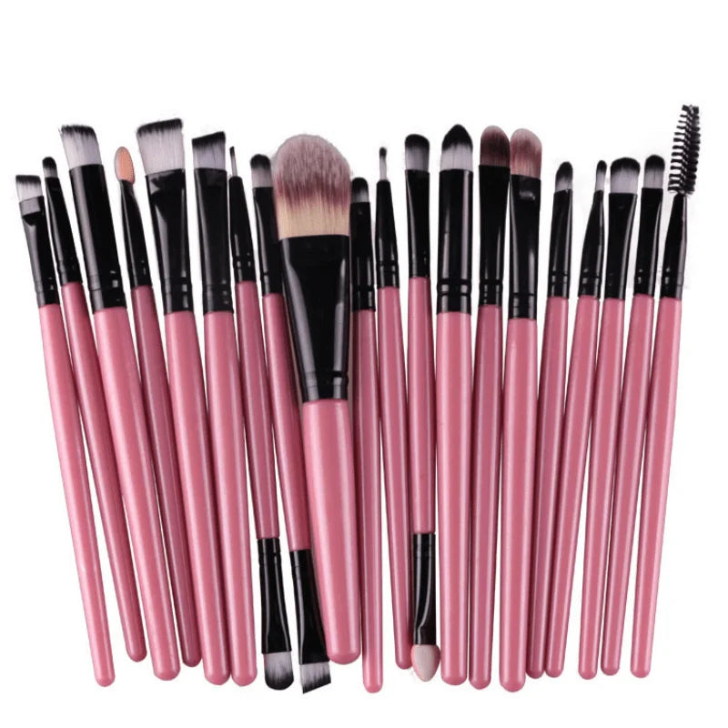 Makeup brush set, soft and fluffy, professional cosmetics foundation brush, multi-style blending makeup brush, beauty tools Oasis Select Pink