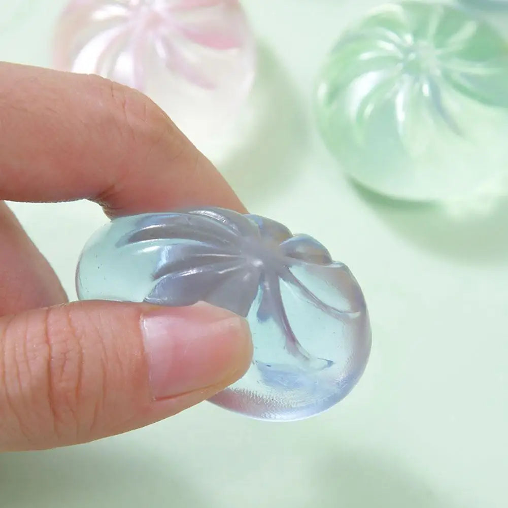 4PCS Squeeze Toy Steamed Bun Stress Relief Toy Slow Rising Maltose Fidgets Decompression Toy Relaxation Ball Simulated Food Toys Oasis Select