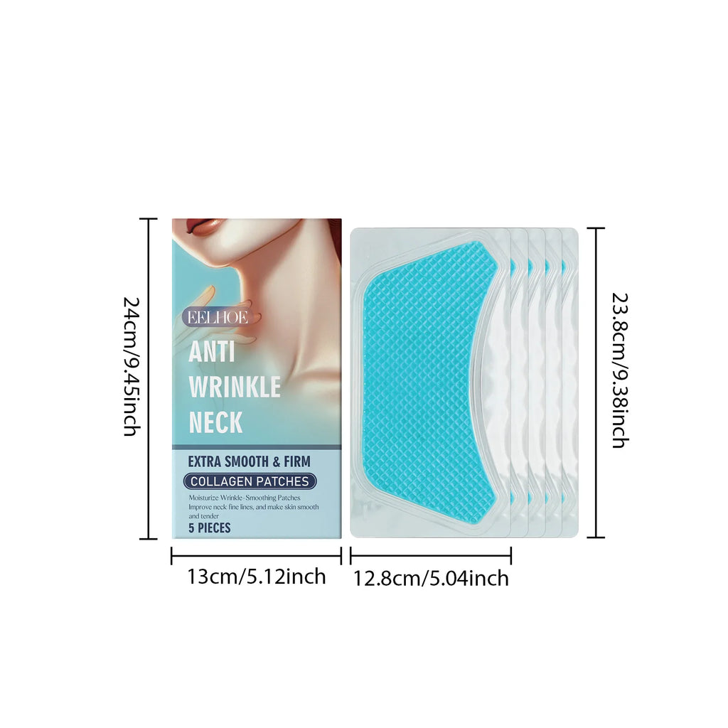 5/10Pcs Collagen Neck Patch Neck Lines Remover Masks Lifting Firming Neck Skin Elastic Moisturizing Skin Care Neck Patch Oasis Select