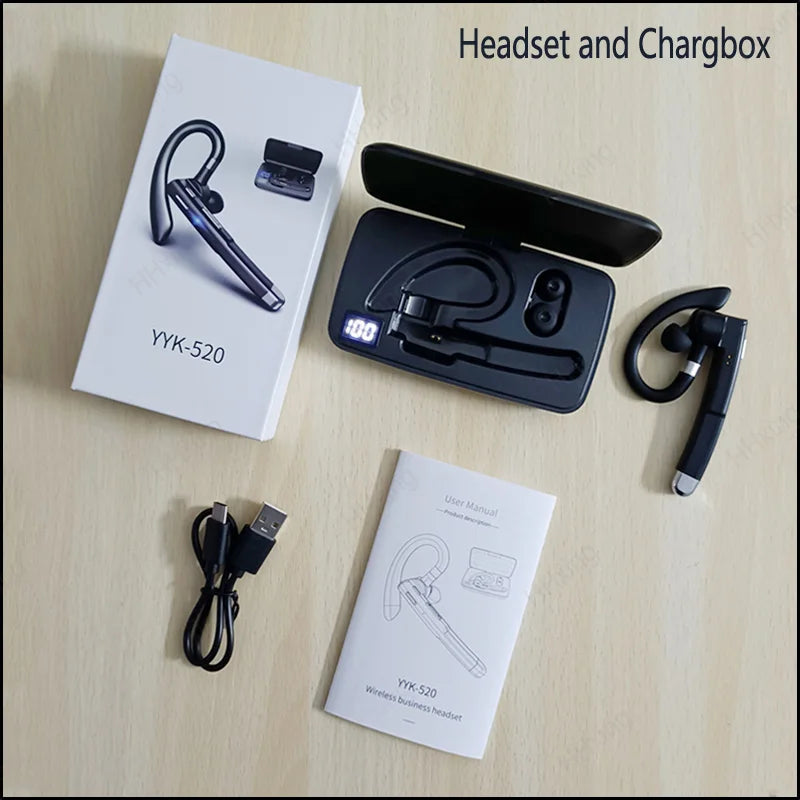 Wireless Headphones With Microphone Bluetooth Fone De Ouvido Audifonos Con Microfono Auriculares Inalambicos Headset Earphones Oasis Select Headset and Chargbox