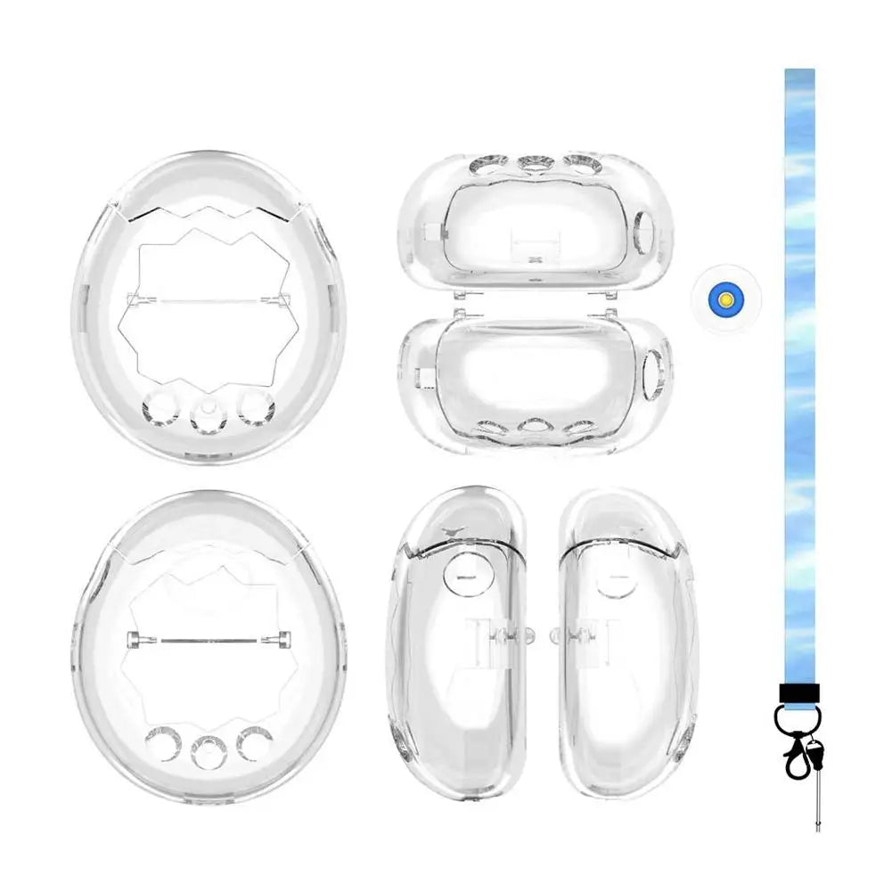 For Bandai Tamagotchi PC Protective Case Clear Hard Cover For Tamagotchi Paradise Electronic Pet Machine Decorative Cover Oasis Select transparent