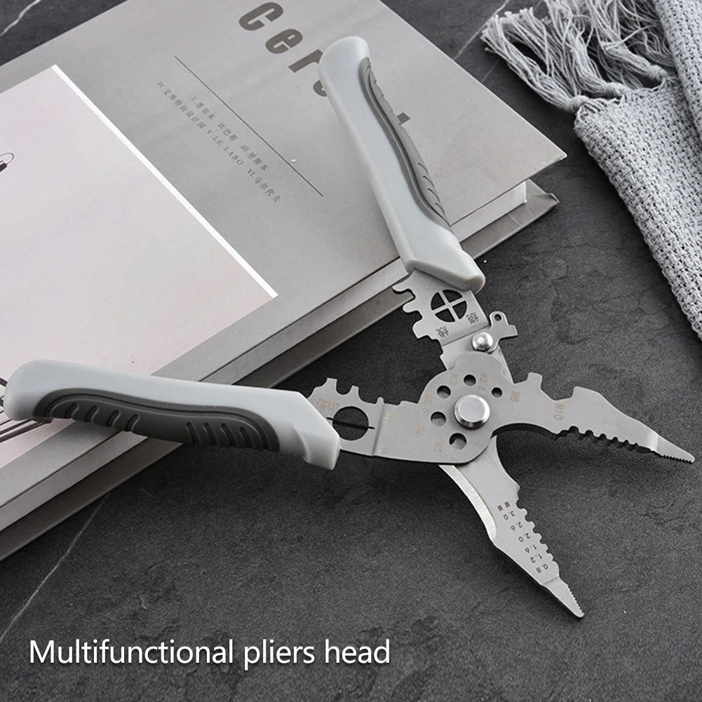 21-in-1 Wire Stripper Crimper Pliers – Adjustable Non-Slip