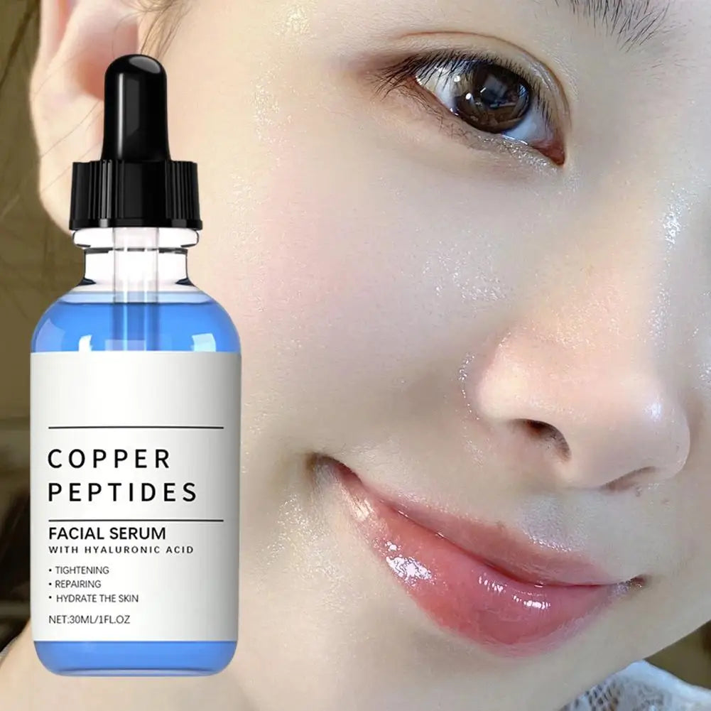Copper Peptide Face Serum 30ml with Hyaluronic Acid