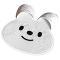 Rabbit Shape Silicone Bath Mat | Non-Slip Suction Cup Shower Pad