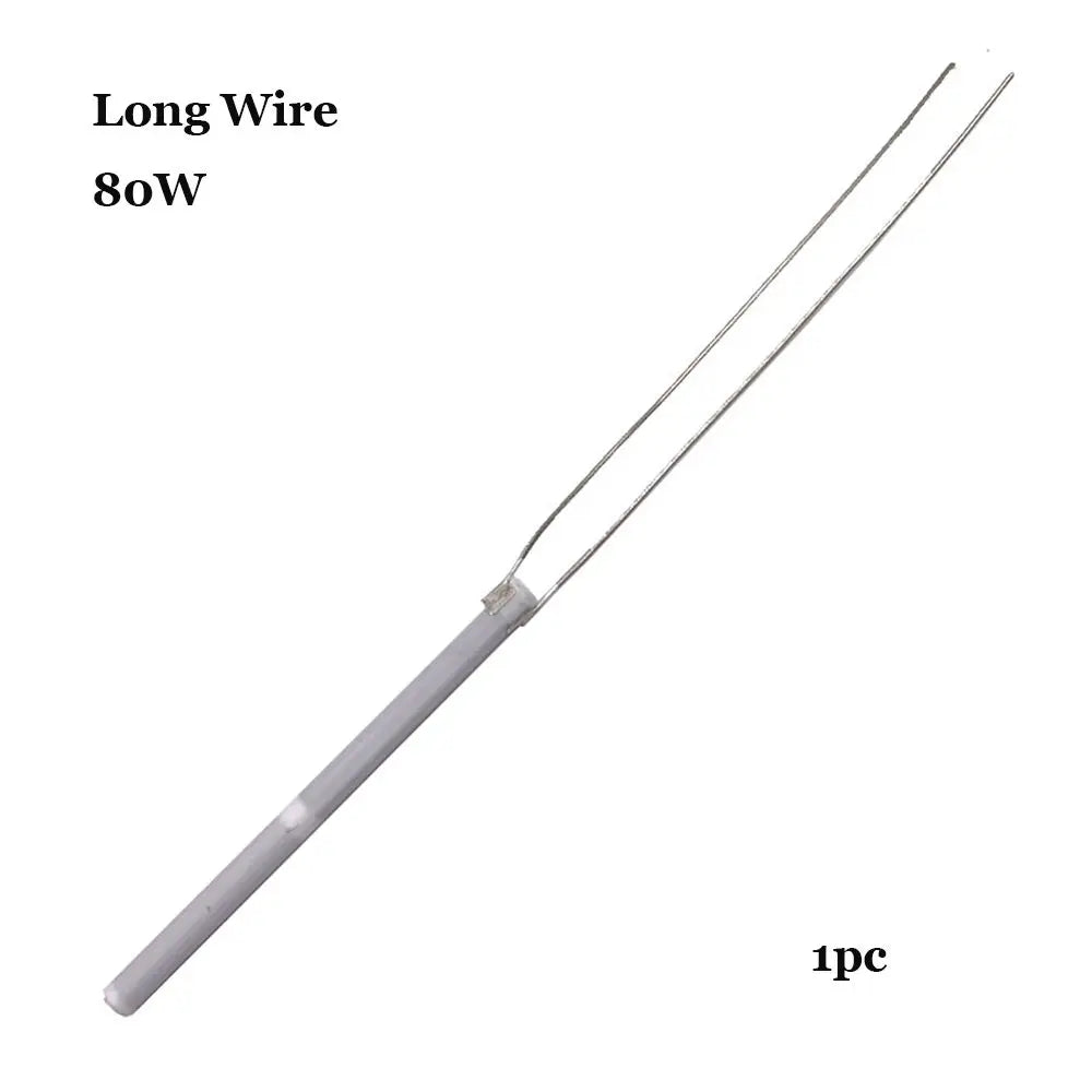 For 908 908S Solde Adjustable Temperature Electric Soldering Iron Heater 220V 60W/80W/100W Ceramic Internal Heating Element Oasis Select 1pc-80W Long Wire