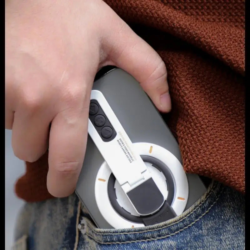 SU 1Pcs 360° Rotating Double-Sided Magnetic Phone Stand 3-in-1 Magnetic Suction Decompression Holder For Phone 17 16 15 14 13 12 Oasis Select