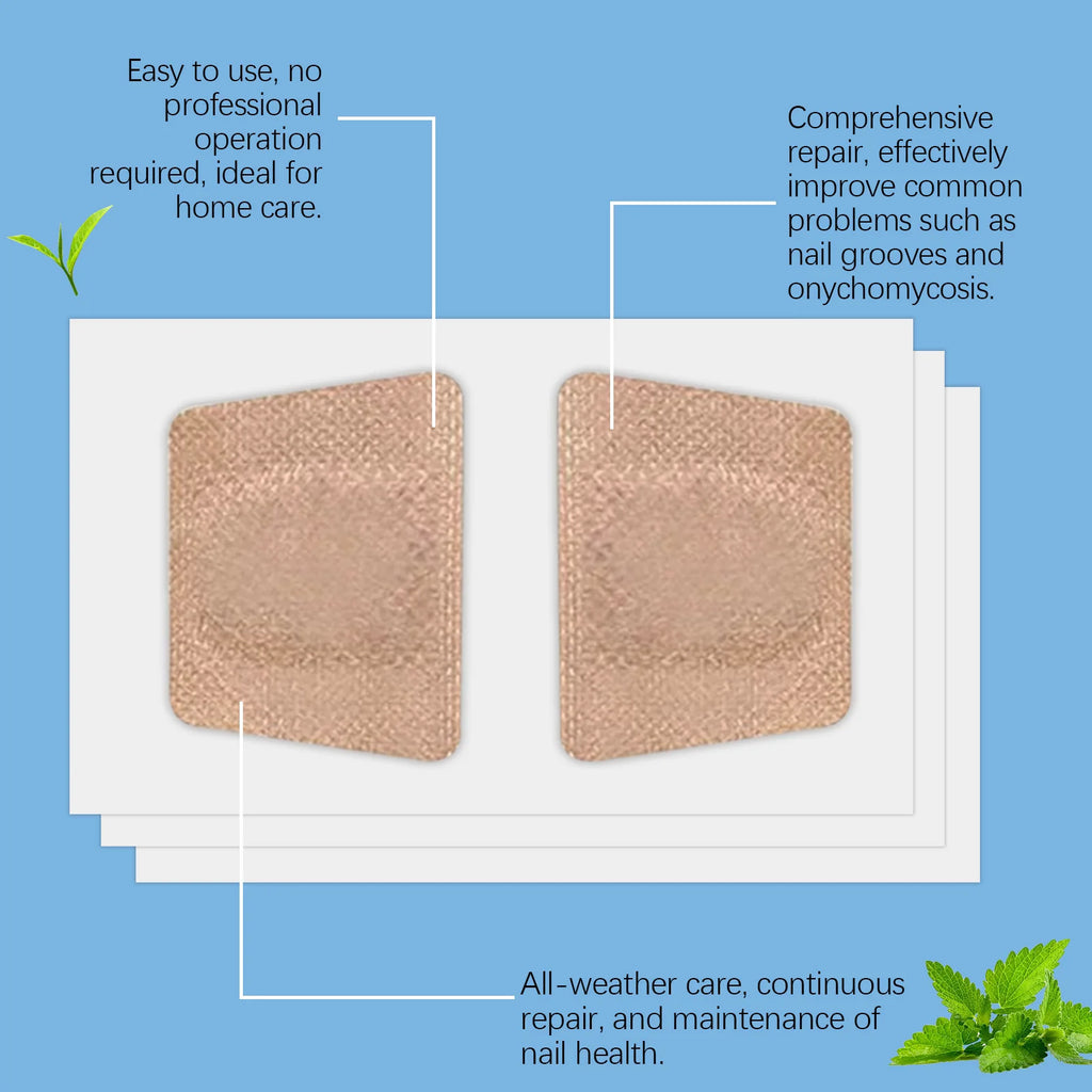 XIMONTH Nail Care Patch Eliminate Dirts Relieve Discomfort Repair Damage Correcte Surface Brightening Luster Nail Nourish Patch Oasis Select