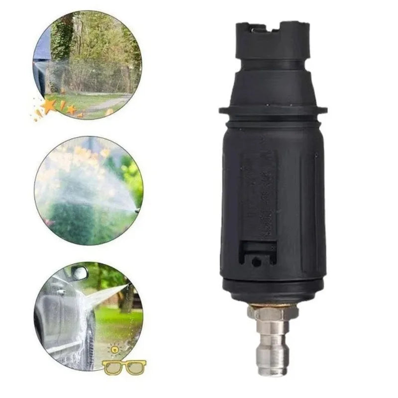 Easy Install Heavy Duty Angle Adjustable High Pressure Washer Nozzle 3000 PSI 1/4" Quick Plug Connect Sprayer Car Garden Oasis Select