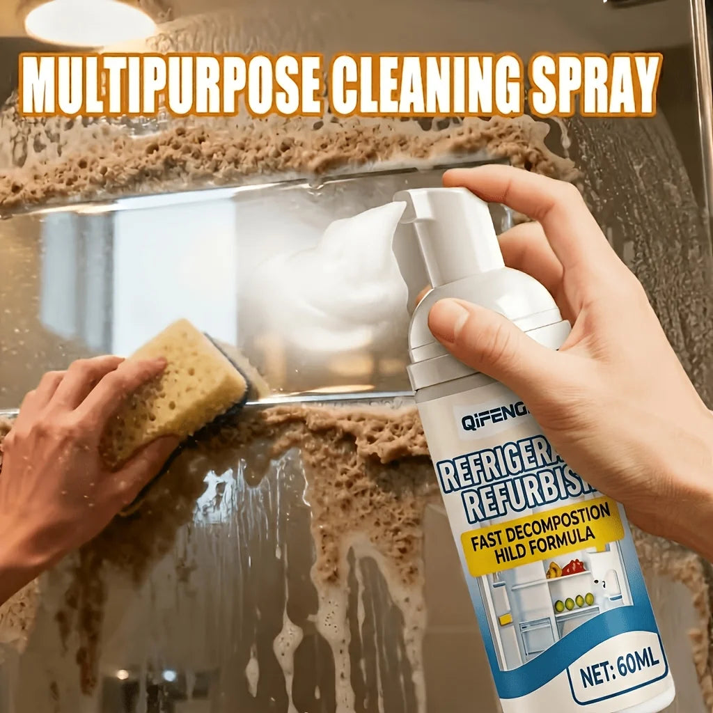 Foam Spray Fridge Cleaner – Removes Grease, Stains & Odours Foam Spray Cleaner Oasis Select