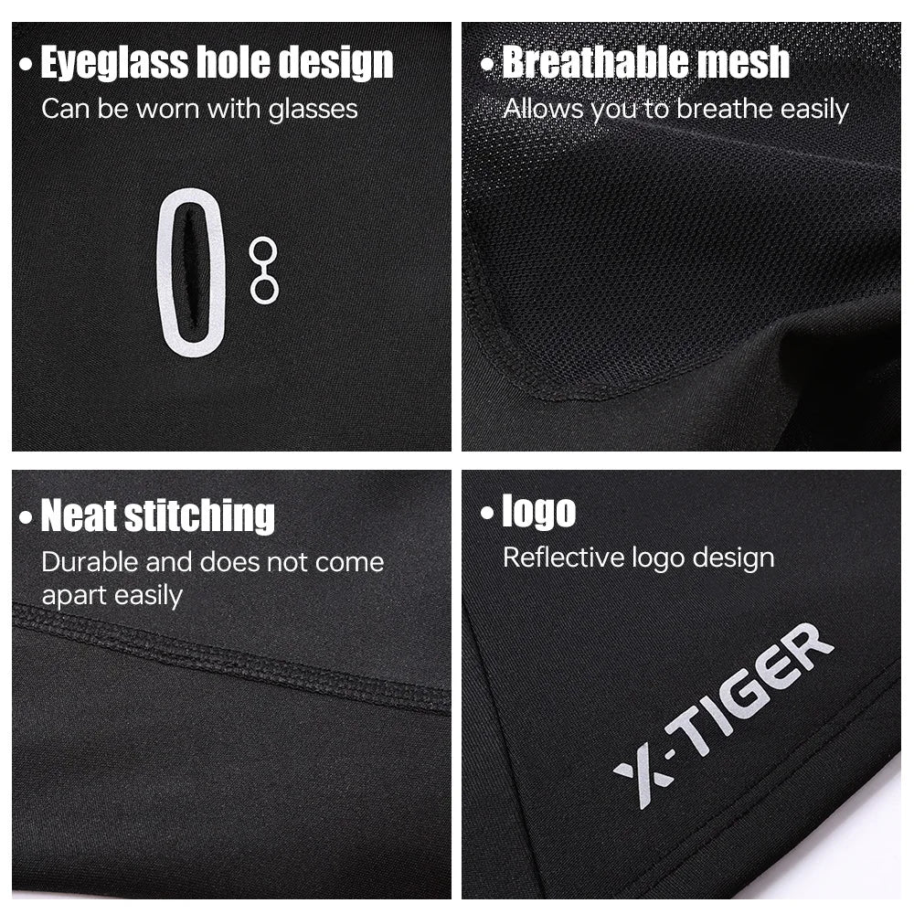 X-TIGER Winter Motorcycle Balaclava Warm Windproof Bicycle Motorcycle Mask Scarf Helmet Liner Cap Unisex face mask Oasis Select