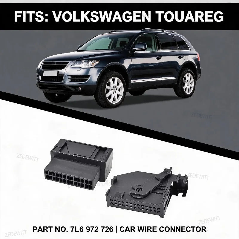 Auto Navigation Instrument Controller 1 Set 26 Pins 7L6972726 Headlight AFS Module Connector AC Assembly Car Wire Socket For VW Oasis Select