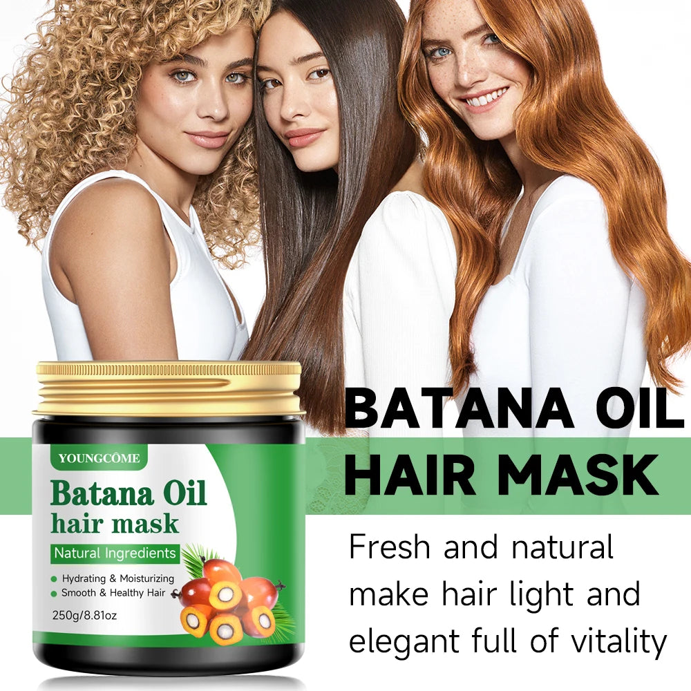 YOUNGCOME Batana Oil Hair Mask 250g | 72H Frizz Control