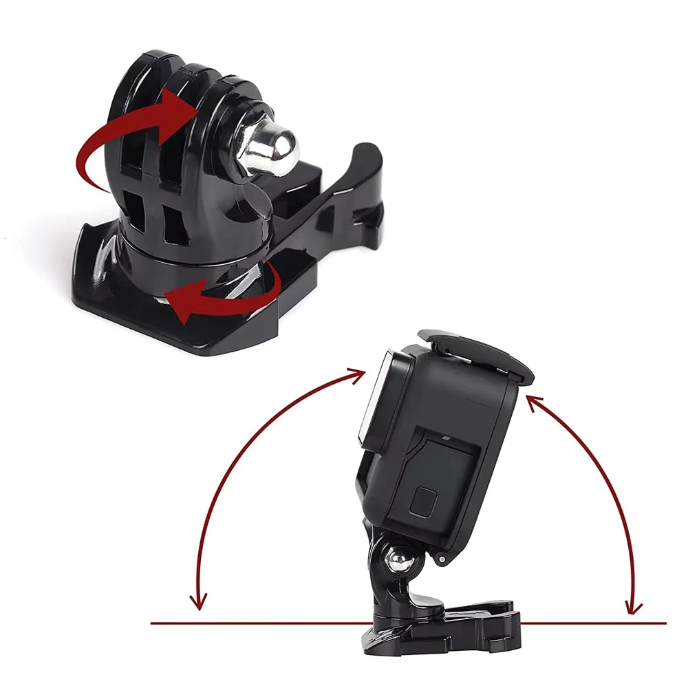 360° Backpack Mount for GoPro, Insta360 X4 & DJI Action