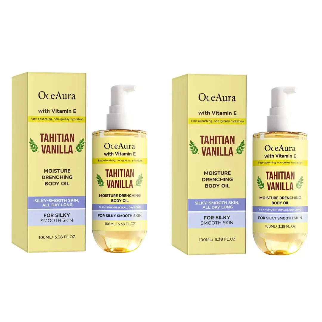 Deep Hydration Body Serum Oil Vanilla Fragrance Lasting Hydrating