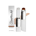 Foundation Make-Up Stick Double Head with Brush 3 Colors Lightweight Moisturizing Brighten Matte Concealer 2IN1 Foundation Stick Oasis Select Dark Skin