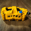 M50 GR integrated brake caliper electric motorcycle modification disc brake lower pump 100MM Oasis Select YELLOW