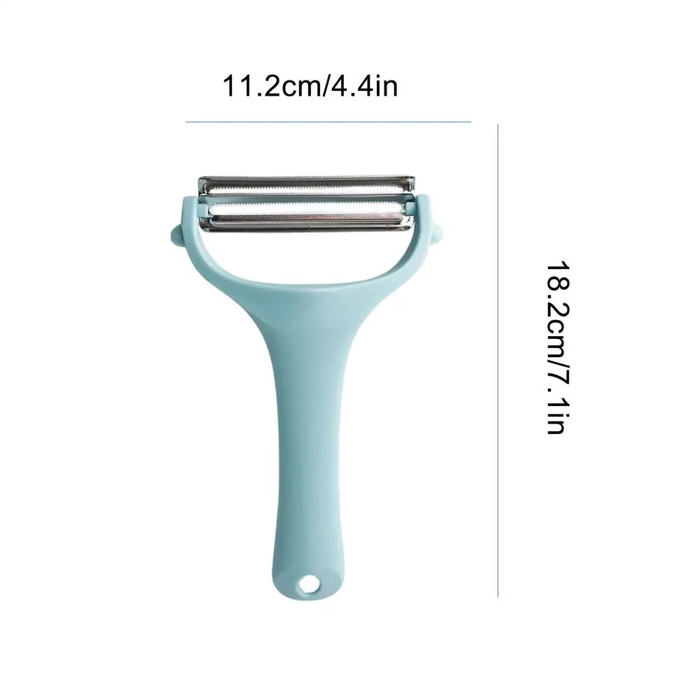 Vegetable Peeler Potato Peeler Multi-function Carrot Grater Fruit Tools Cuisine Pelador Carrot Grater Kitchen Accessories Oasis Select Blue 1PC