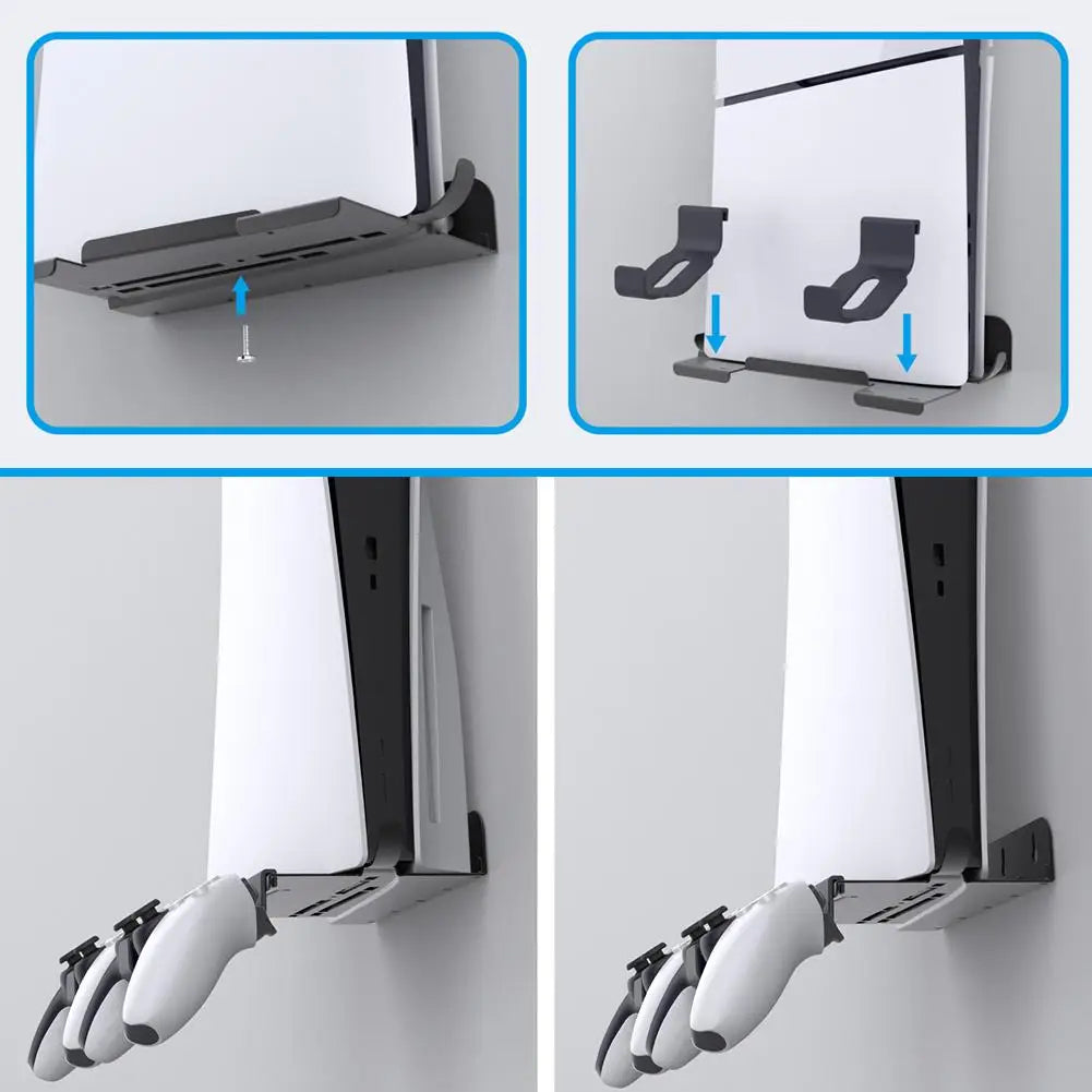 Wall Mount Bracket for PS5 Slim, PS5 Pro & PS5 Console