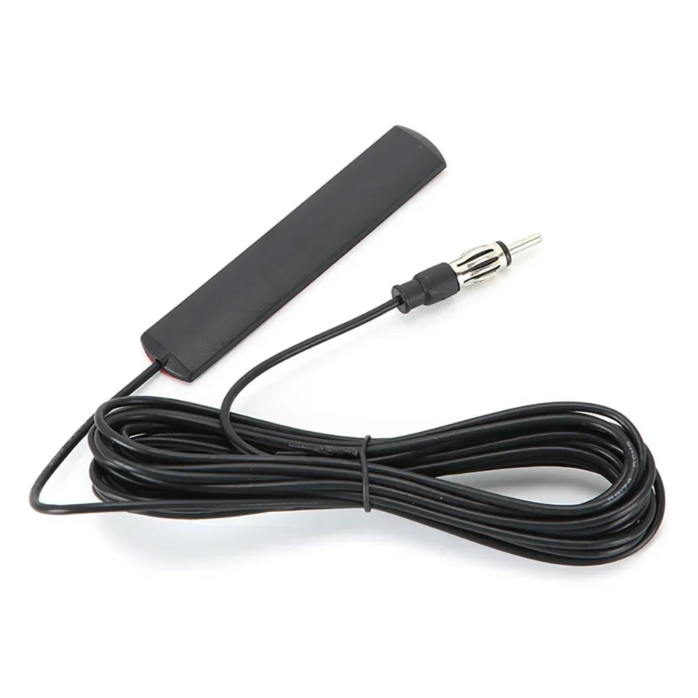 DC 5-12V Car Interior Hidden Amplified Antenna 85-860Mhz Car Electronic Radio Antenna Car Radio Patch Aerial for Truck Boat Auto Oasis Select