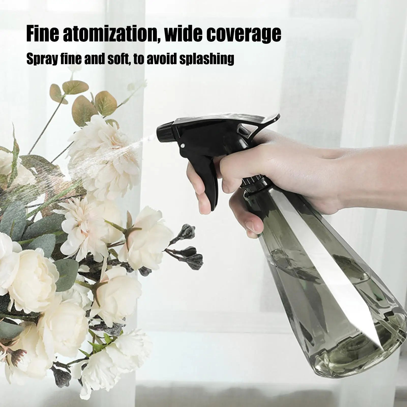 500ML Watering Sprayer Plastic Spray Bottle Flower Gardening Watering Can Adjustable Nozzle Refillable Sprayer Garden Watering Oasis Select