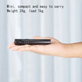 1pc Mini Tripod Gimbal Small Desktop Tabletop Simple Stand Foldable Hand Grip For Phone Camera Stabilizer Tiny Accessories Oasis Select Black