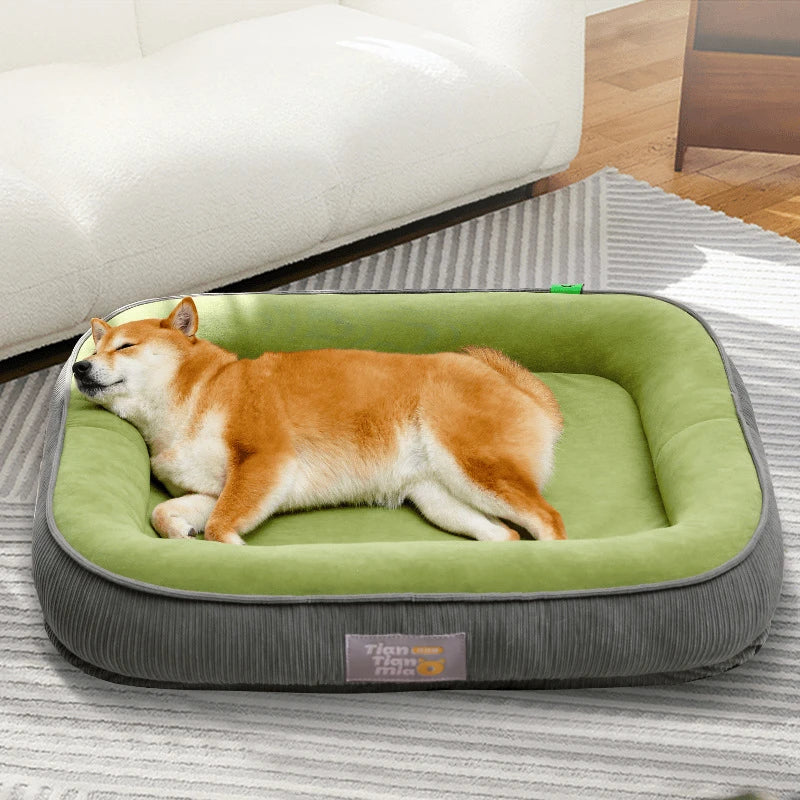 Pet Dog Kennel Four Seasons Can Be Disassembled and Washed Medium-sized Small Dog Winter Warm Winter Dog Sleeping Mat Cat Kennel Oasis Select