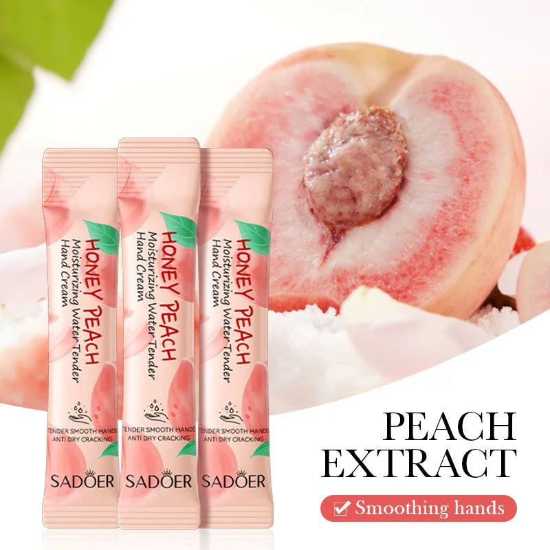 Avocado & Peach Hand Cream – 20-Piece Moisturizing Box Hand Cream Set Oasis Select