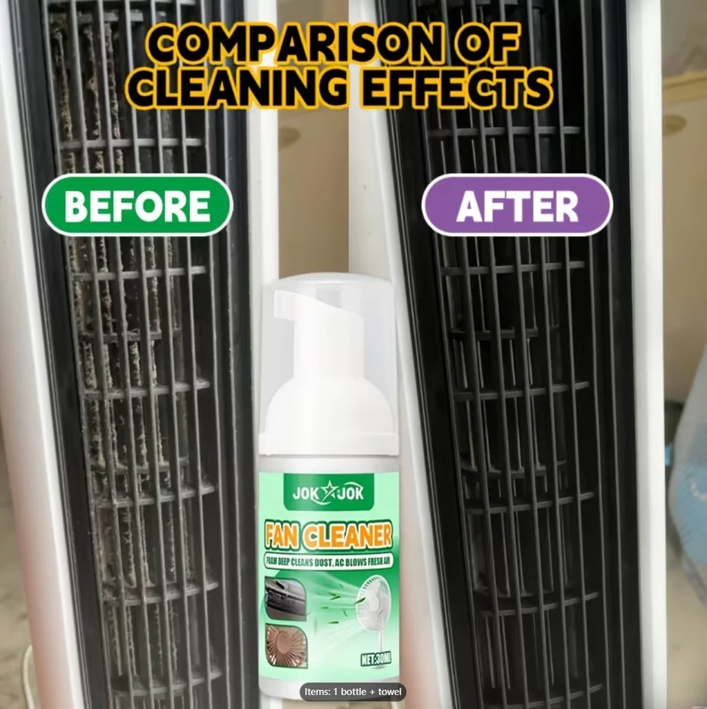 Air Conditioner Cleaning Foam – No Disassembly Needed Appliance Cleaning Foam Oasis Select