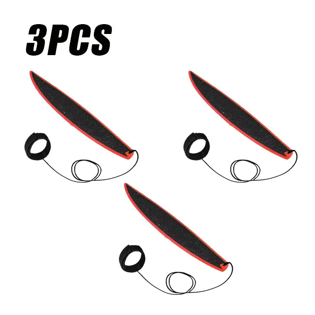 10PCS Finger Surfboard Mini Fingertip Surfboard Toys Surf Wind Mini Board Children's Toys Birthday Gift Novelty Toys Oasis Select Red-3PCS