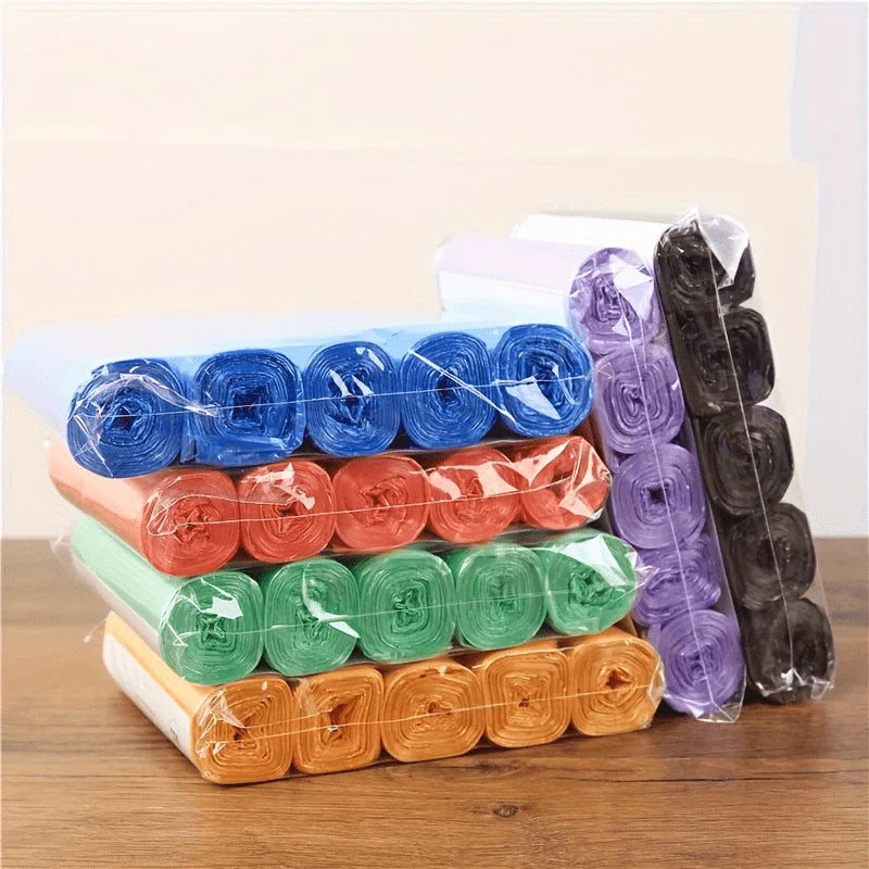 5 packs of 60 disposable garbage bags - suitable for homes, kitchens, offices - suitable for Halloween and Christmas gifts Oasis Select