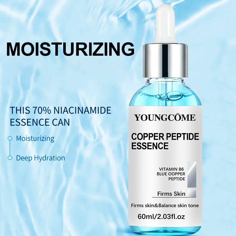 YOUNGCOME Copper Peptide Face Serum – Hydration & Glow Face Serum Oasis Select