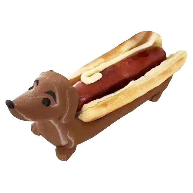 Hot Dog Dachshund Tray Funny Hot Dogs Serving Tray Funny Snack Dinner Tray Holder Hot Dog Holder for Home Family Gatherings Oasis Select