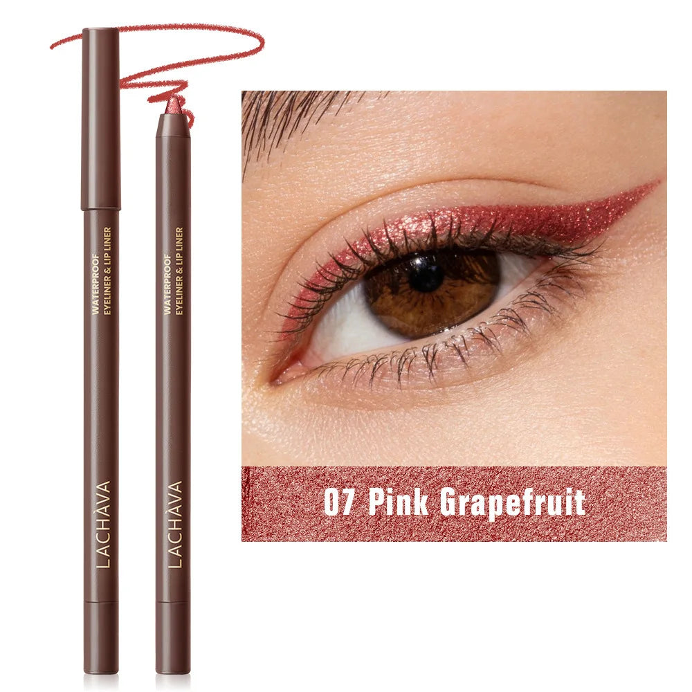 Waterproof Black Brown Eyeliner Gel Pencil Lipliner Multi-purpose Oasis Select 07 1.8g