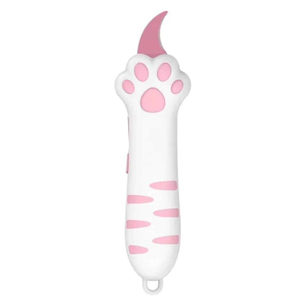 Mini Portable Cat Claw Utility Knife Creative Hand Account Decor Paper Cutting Tools Art Supplies Cute Cat Paw Sharp Box Cutters Oasis Select C Scalable