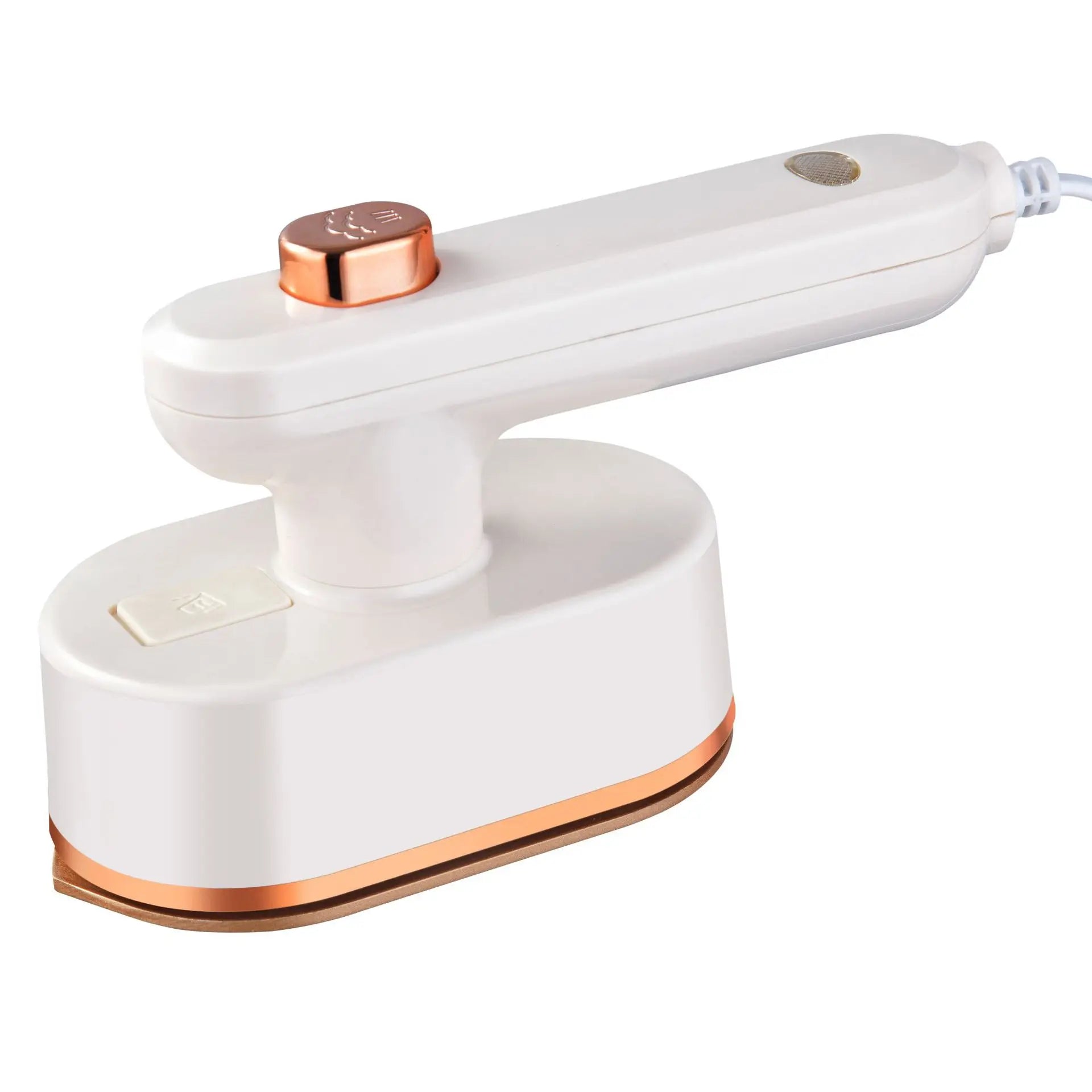 Portable Handheld Mini Garment Steamer Electric Foldable Steam Iron for Clothes Home Travel Wet/Dry Ironing Machine Oasis Select White-EU