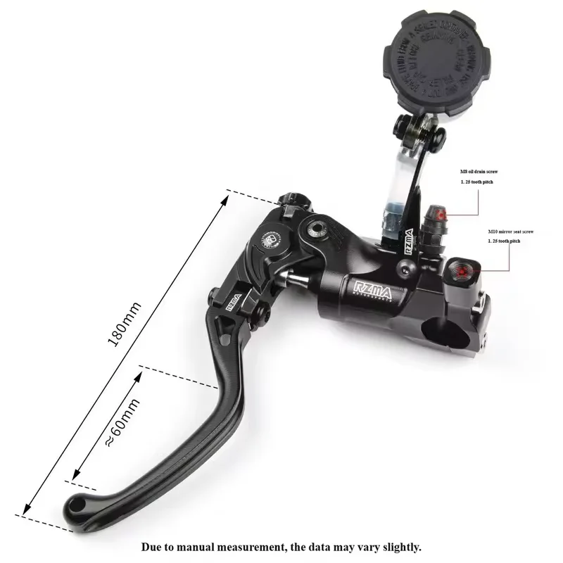 RZMA Ruizuma brake pump GT02 new direct push track version folding rod weight adjustable linear feel Oasis Select