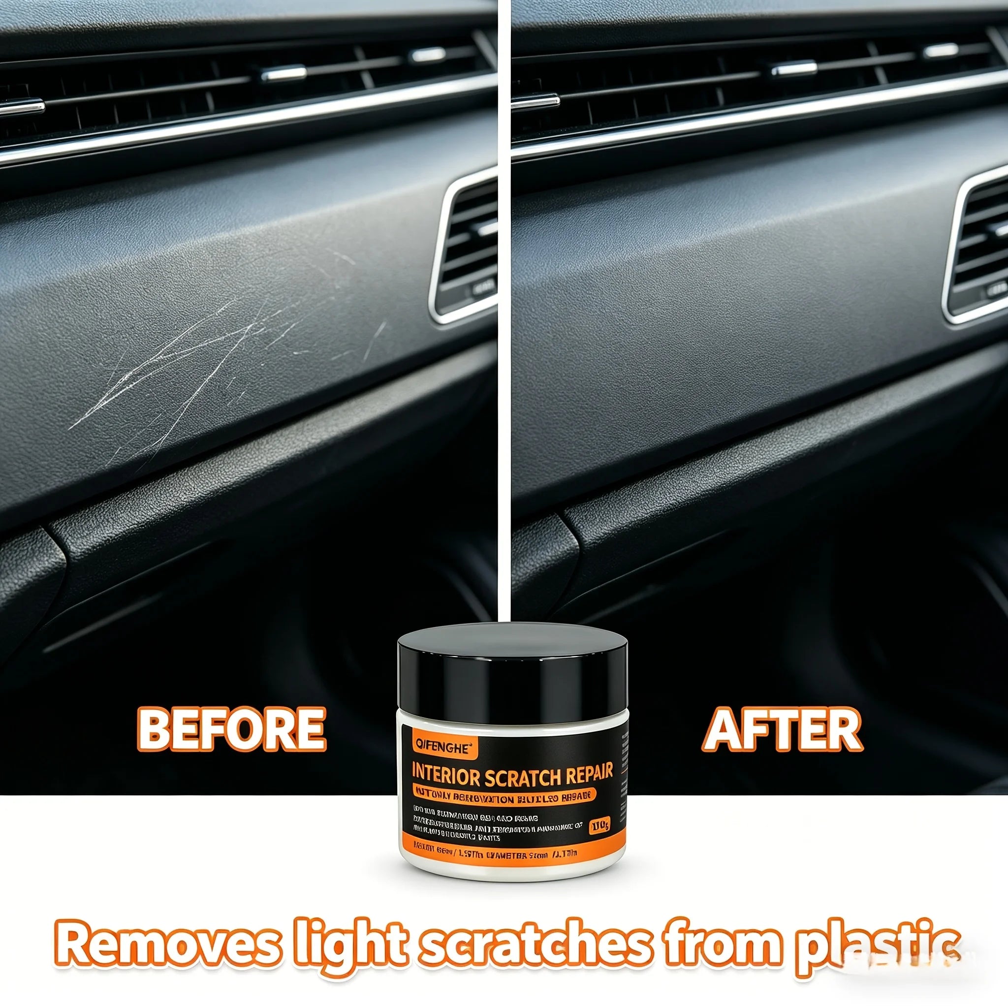 Interior Scratch Repair Paste – Dashboard, Leather & Plastic