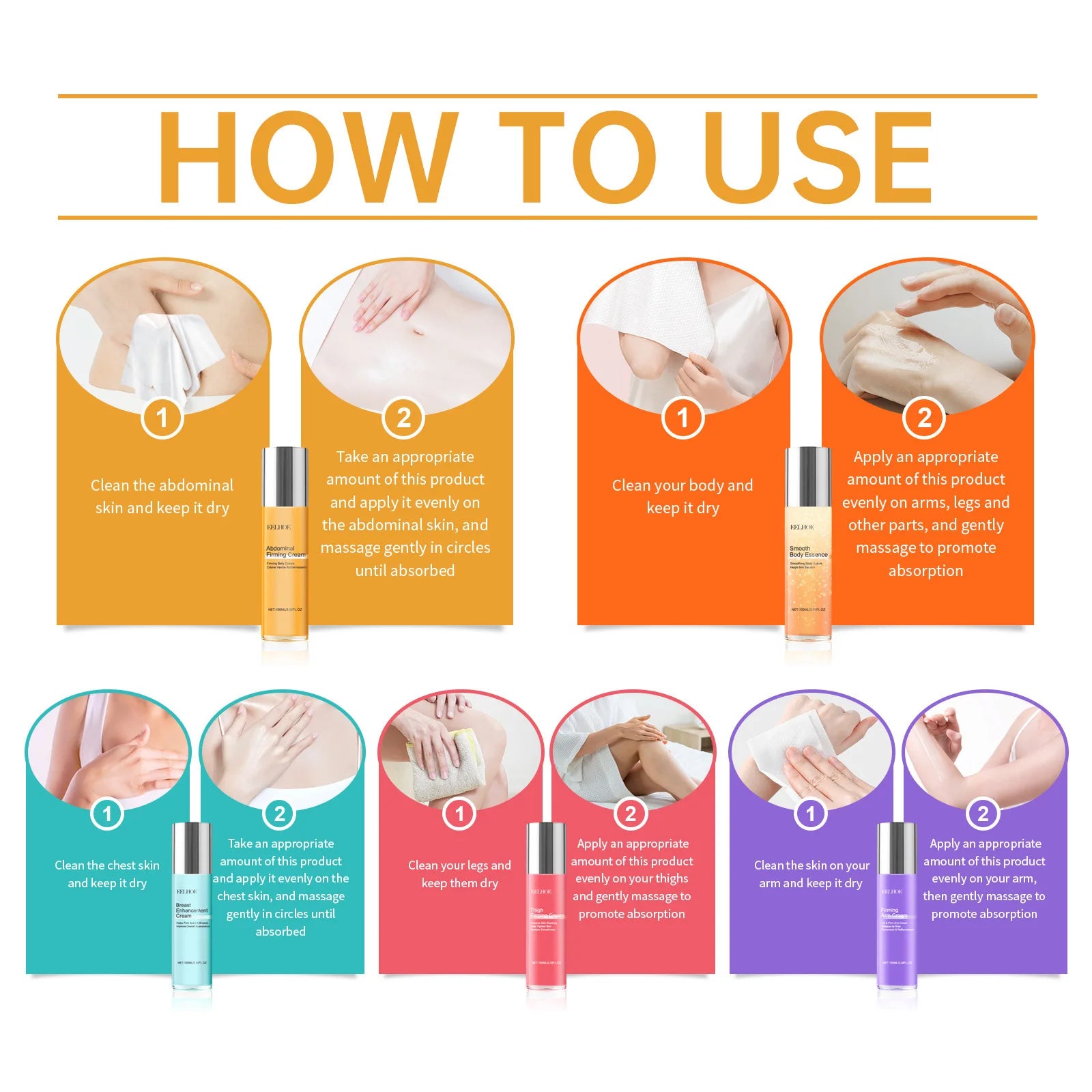 EELHOE Body Firming Serum – Hyaluronic Acid Skin Tightening Body Firming Serum Oasis Select
