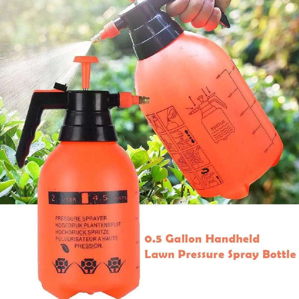 Garden Pressure Sprayer Pump 0.8L–3L | Plants & Car Cleaning