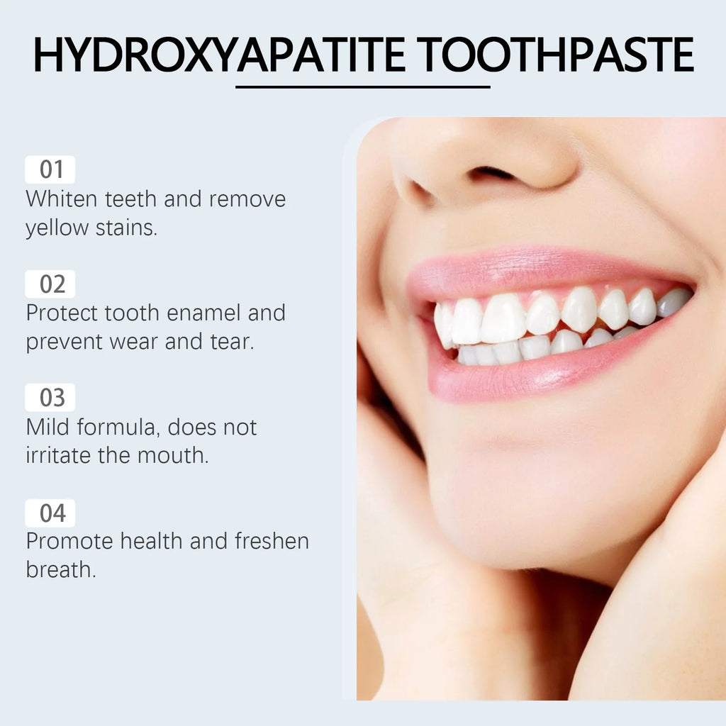 Oralhoe Hydroxyapatite Whitening Toothpaste – Stain Removal Whitening Toothpaste Oasis Select