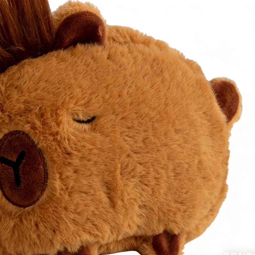 1PC Pencil Case Plush Capybara Pencil Storage Bag Pen Case Multifunction Large Capacity Stationery Pouch Bags Oasis Select