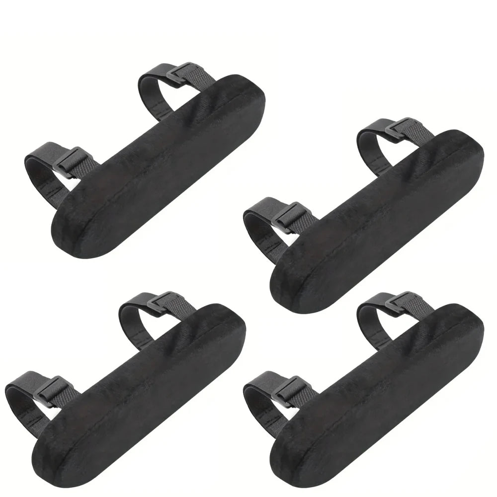 2/4pcs Memory Foam Armrest Pads for Office Chair Elbow Support Cushion for Arm Pressure Relief, Universal Fit Covers for Chairs Oasis Select 4pcs